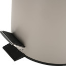 Χαρτοδοχειο Μπανιου Classic Soft Close 5lt ματ Taupe