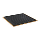 Estia Βαση για Μαντεμενια Πλακα Ψησιματος Bamboo 38x38cm