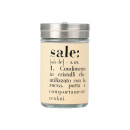 Estia Δοχειο για Αλατι Allure Γυαλινο 4.8x8.2cm Μπεζ