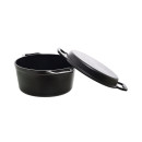 Estia Κατσαρολα Iron 2 σε 1 Μαντεμενια  25cm με Καπακι-Τηγανι