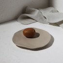 Estia Πιατο Ρηχο Mare Stoneware 22cm Vanilla