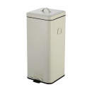 Estia Καδος Απορριματων Soft Close Antigua 30lt mat Ivory