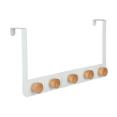 Estia Κρεμαστρα Πορτας Πενταπλη Μεταλλικη Λευκη