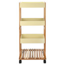 Estia Τρολεϊ Αποθηκευσης Allure 4 Επιπεδων Ivory