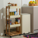 Estia Τρολεϊ Αποθηκευσης Allure 4 Επιπεδων Ivory