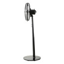 Estia Ανεμιστηρας Σταντ Επιδαπεδιος Levanto 40cm 55w Μαυρος