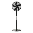 Estia Ανεμιστηρας Σταντ Επιδαπεδιος Aither 40cm 45w Μαυρος με Χρονοδιακοπτη