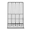 Estia Βαση για Καψουλες & Συσκευασιες Espresso Metal Black Μεταλλικη Διπλης Οψεως Μαυρη