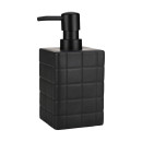 Estia Αντλια Σαπουνιου Tiles Κεραμικη 450ml 7.5x15cm Μαυρη