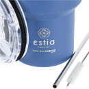 Estia Θερμος mug Lite Save the Aegean 400ml Denim Blue