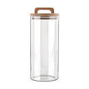 Estia Δοχειο Αποθηκευσης Allure Γυαλινο 1300ml 10x10x22cm