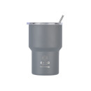 Estia Θερμος mug Lite Save the Aegean 400ml Fjord Grey