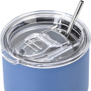 Estia Θερμος mug Lite Save the Aegean 400ml Denim Blue