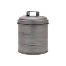 Estia Δοχειο Ζαχαρης Μεταλλικο 11x11x14cm με Αεροστεγες Καπακι