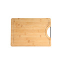 Estia Επιφανεια Κοπης Bamboo Essentials 35x25cm με Μεταλλικη Λαβη