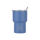 Estia Θερμος mug Lite Save the Aegean 400ml Denim Blue