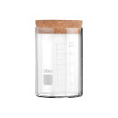 Estia Δοχειο Αποθηκευσης Γυαλινο 250ml με Καπακι Φελλου