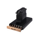 Estia Θηκη για Καψουλες Espresso Bamboo Essentials Μεταλλικη Συρταρωτη 60 Θεσεων Μαυρη