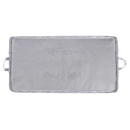 Θηκη Αποθηκευσης non Woven Υφασματινη 100x50x20cm με Παραθυρο Ivory
