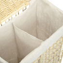 Estia Καλαθι Απλυτων Nest 37x22x55cm 2 Θεσεων Μπεζ