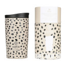Estia Θερμος Travel mug Save the Aegean 350ml Leopard Taupe