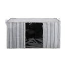 Θηκη Αποθηκευσης non Woven Υφασματινη 50x40x30cm με Παραθυρο Ivory