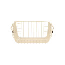 Estia Καλαθι Οργανωσης Allure Μεταλλικο 26.5x29.5x16cm Στοιβαζομενο Ivory
