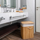 Estia Καλαθι Οργανωσης Bamboo Essentials 30x20cm me Επενδυση