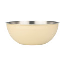 Estia Μπολ Αναμειξης Allure Ανοξειδωτο 25cm Ivory