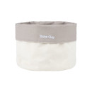 Estia Καλαθι Οργανωσης Tone lab με Εσωτερικη Επενδυση σετ 2τμχ. Stone Clay