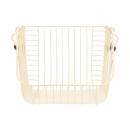 Estia Καλαθι Οργανωσης Allure Μεταλλικο 26.5x29.5x21.5cm Στοιβαζομενο Ivory