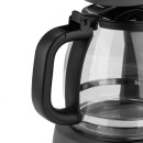 Estia Καφετιερα Φιλτρου Intense Misty Πλαστικη 1000w με Γυαλινη Κανατα 1.25lt ματ