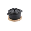 Estia Κατσαρολακι Iron Μαντεμενιο 10cm με Βαση Bamboo
