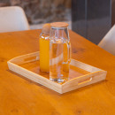 Estia Κανατα Bamboo Essentials Γυαλινη 1000ml με Καπακι