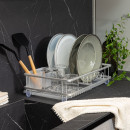 Estia Πιατοθηκη Αλουμινιου 12x43x30 με Διαφανη Δισκο