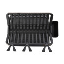 Estia Πιατοθηκη Αναδιπλουμενη Ανοξειδωτη 2 Επιπεδων 48x35.4x27.2cm Μαυρη