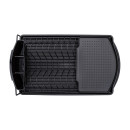 Πιατοθηκη Studio Μεταλλικη 47χ26cm Μαυρη