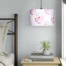 Φωτιστικό Οροφής Tale Megapap e27 Ύφασμα pvc Μονόφωτο Πολύχρωμο Ø33x70εκ.