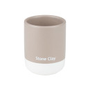 Estia Ποτηρακι Μπανιου Tone lab Κεραμικο Stone Clay