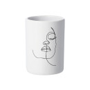 Estia Ποτηρακι Μπανιου Line art Λευκο