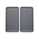Estia Τοστιερα Black & Inox 2 Θεσεων 850w με Αποσπωμενες Αντικολλητικες Πλακες