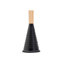 Estia Τριφτης Bamboo Essentials Ανοξειδωτος Κωνικος Μαυρος