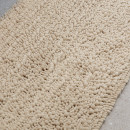 Estia Ταπετο Μπανιου Shaggy 80x50cm Πολυεστερα Taupe
