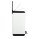 Estia Χαρτοδοχειο Μπανιου Cubic Soft Close 6lt Λευκο