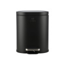 Estia Χαρτοδοχειο Μπανιου Ovoid Soft Close 6lt Μαυρο
