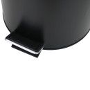 Χαρτοδοχειο Μπανιου Classic Soft Close 12lt ματ Μαυρο