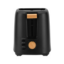 Estia Φρυγανιερα oak 2 Θεσεων 700w με 7 Επιπεδα Ψησιματος Μαυρη