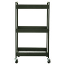 Estia  Τρολεϊ Αποθηκευσης Modus Μεταλλικο με 3 Ραφια Olive