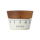 Estia Χρονομετρο Κουζινας Allure Αναλογικο 60 Λεπτων Ivory