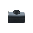 Estia Χαρτοθηκη Μεταλλικη με Βεντουζα Μαυρη